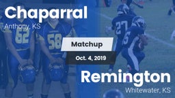 Matchup: Chaparral vs. Remington  2019