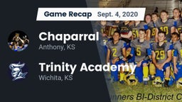 Recap: Chaparral  vs. Trinity Academy  2020