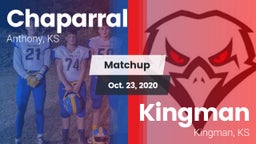 Matchup: Chaparral vs. Kingman  2020