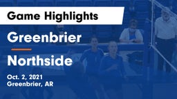 Greenbrier  vs Northside  Game Highlights - Oct. 2, 2021