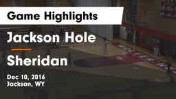 Jackson Hole  vs Sheridan  Game Highlights - Dec 10, 2016