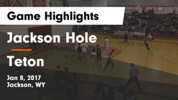 Jackson Hole  vs Teton  Game Highlights - Jan 8, 2017