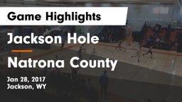 Jackson Hole  vs Natrona County  Game Highlights - Jan 28, 2017