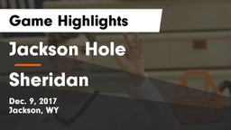 Jackson Hole  vs Sheridan  Game Highlights - Dec. 9, 2017
