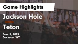 Jackson Hole  vs Teton  Game Highlights - Jan. 5, 2023