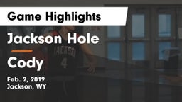 Jackson Hole  vs Cody  Game Highlights - Feb. 2, 2019