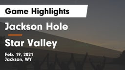 Jackson Hole  vs Star Valley  Game Highlights - Feb. 19, 2021