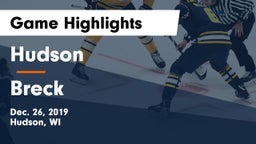 Hudson  vs Breck Game Highlights - Dec. 26, 2019
