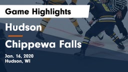 Hudson  vs Chippewa Falls  Game Highlights - Jan. 16, 2020