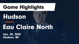 Hudson  vs Eau Claire North  Game Highlights - Jan. 28, 2020