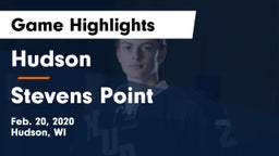 Hudson  vs Stevens Point Game Highlights - Feb. 20, 2020