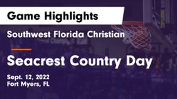 Southwest Florida Christian  vs Seacrest Country Day Game Highlights - Sept. 12, 2022