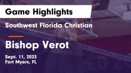 Southwest Florida Christian  vs Bishop Verot  Game Highlights - Sept. 11, 2023
