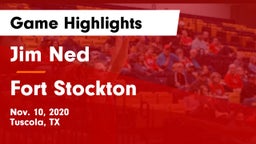 Jim Ned  vs Fort Stockton  Game Highlights - Nov. 10, 2020
