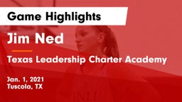 Jim Ned  vs Texas Leadership Charter Academy  Game Highlights - Jan. 1, 2021