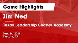 Jim Ned  vs Texas Leadership Charter Academy  Game Highlights - Jan. 26, 2021