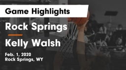 Rock Springs  vs Kelly Walsh  Game Highlights - Feb. 1, 2020