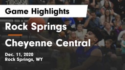 Rock Springs  vs Cheyenne Central  Game Highlights - Dec. 11, 2020