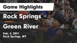 Rock Springs  vs Green River  Game Highlights - Feb. 4, 2021