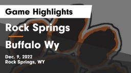 Rock Springs  vs Buffalo Wy Game Highlights - Dec. 9, 2022