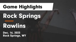 Rock Springs  vs Rawlins  Game Highlights - Dec. 16, 2023