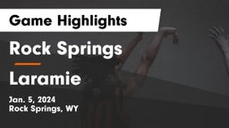 Rock Springs  vs Laramie  Game Highlights - Jan. 5, 2024