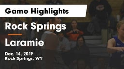 Rock Springs  vs Laramie  Game Highlights - Dec. 14, 2019