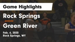 Rock Springs  vs Green River  Game Highlights - Feb. 6, 2020