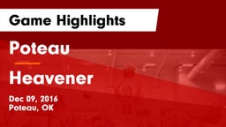 Poteau  vs Heavener  Game Highlights - Dec 09, 2016