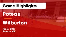Poteau  vs Wilburton  Game Highlights - Jan 3, 2017