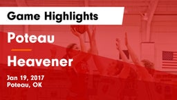Poteau  vs Heavener  Game Highlights - Jan 19, 2017