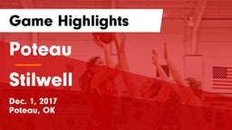 Poteau  vs Stilwell  Game Highlights - Dec. 1, 2017