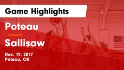 Poteau  vs Sallisaw Game Highlights - Dec. 19, 2017