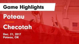 Poteau  vs Checotah  Game Highlights - Dec. 21, 2017