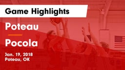 Poteau  vs Pocola Game Highlights - Jan. 19, 2018