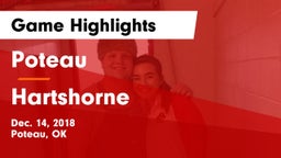 Poteau  vs Hartshorne  Game Highlights - Dec. 14, 2018