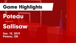 Poteau  vs Sallisaw Game Highlights - Jan. 15, 2019