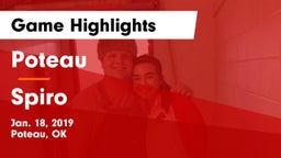 Poteau  vs Spiro Game Highlights - Jan. 18, 2019