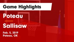 Poteau  vs Sallisaw Game Highlights - Feb. 5, 2019