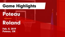Poteau  vs Roland  Game Highlights - Feb. 8, 2019