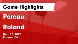 Poteau  vs Roland  Game Highlights - Dec. 17, 2019