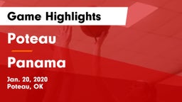 Poteau  vs Panama  Game Highlights - Jan. 20, 2020