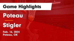 Poteau  vs Stigler  Game Highlights - Feb. 16, 2024