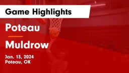 Poteau  vs Muldrow  Game Highlights - Jan. 13, 2024