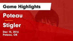 Poteau  vs Stigler  Game Highlights - Dec 15, 2016
