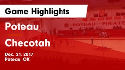 Poteau  vs Checotah  Game Highlights - Dec. 21, 2017