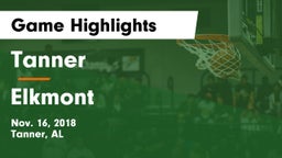 Tanner  vs Elkmont  Game Highlights - Nov. 16, 2018