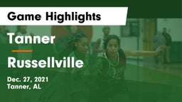 Tanner  vs Russellville  Game Highlights - Dec. 27, 2021