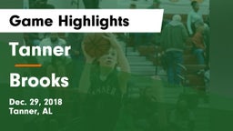 Tanner  vs Brooks  Game Highlights - Dec. 29, 2018