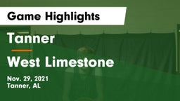 Tanner  vs West Limestone  Game Highlights - Nov. 29, 2021
